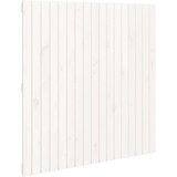  Zidno uzglavlje bijelo 108x3x110 cm od masivne borovine | shoptok.hr