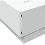  Okvir za krevet s LED svjetlima bijeli 120 x 200 cm drveni | shoptok.hr