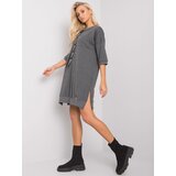 RELEVANCE Dress-RV-SK-6273.47P-dark gray | Shoptok.si