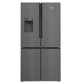 Siemens KF96DPXEA iQ700 Black Steel Side by Side French Door, Festwasser Home No Connect, Frost | Shoptok.si
