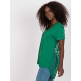 FANCY Blouse-FA-BZ-7724.92P-dark green | Shoptok.si