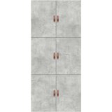  Krevet s ladicama Betonski sivi 90 x 200 cm Konstruirano drvo | shoptok.hr