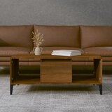 vidaXL Stolić za kavu smeđa boja hrasta 90x50x36,5cm konstruirano drvo Cijene