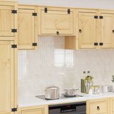  Cabinet SKI Medeno Smeđa 60 x 32 x 40 cm Čvrsto borovo drvo | shoptok.hr