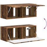  Komplet TV omaric 4 pcs Star les Konstruiran les - - Rjava - 57.9 - 30 x 31 x 100 cm - 2025-vidaXL-Uvoz_2 | Shoptok.si