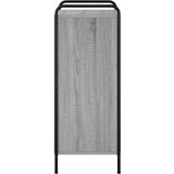  Ormar za cipele 51 x 36,5 x 93 cm Konstruirano drvo Siva Sonoma Slike