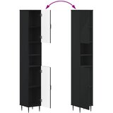  Set kupaonskih ormara od 2 dijela HAARLEM Crna | shoptok.hr