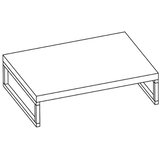  Ploča za umivaonik Desk 80 Svijetlo siva | shoptok.hr