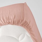 Douceur d intérieur Ružičasta plahta s gumom od muslina 140x190 cm Angelia – | shoptok.hr
