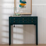 Ixia Plavi pomoćni stol 26x85 cm Diana – | shoptok.hr
