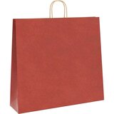  Papirnate vrećice 250 kom s ručkama crvene 54x15x49 cm | shoptok.hr