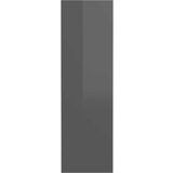 vidaXL zidni ormarići za cipele 2 kom sjajni sivi 60x18x60 cm iverica | shoptok.hr