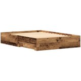  Krevet s ladicama Staro drvo Konstruirano drvo 140 x 200 cm | shoptok.hr