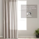 Restilo Zavjesa Velvet 140x250 cm, bež | shoptok.hr