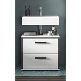 MID.YOU omarica za pod umivalnik kojak, bela, antracit | Shoptok.si
