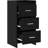  Kreveta Crni hrast 40 x 36 x 80 cm Konstruirano drvo | Eponuda.com
