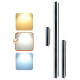  LED Spoljašnje zidno svetlo MIRANA S LED/8W/230V 4000K IP44 30 cm crna | Eponuda.com