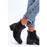 Boto Women's Low Boots Ankle Boots with Embellishment Black Donname | Shoptok.si