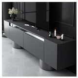 Hanah home tv polica bohem anthracite silver