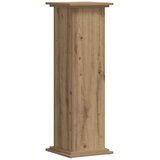  Stalak za biljke boja hrasta 33 x 33 x 100 cm konstruirano drvo | Eponuda.com