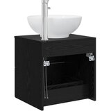  Umivaonik s policom Crni hrast 49,5 x 44,5 x 66,5 cm | shoptok.hr