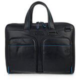 Piquadro Torbe za prenosnike BLU CARTELLINA SOTTILE Modra Cene