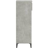  Stalak za cipele boja betona 40x36x105 cm konstruirano drvo | shoptok.hr