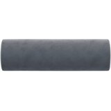  Ukrasni jastuci 2 kom tamnosivi Ø 15 x 50 cm baršunasti | shoptok.hr