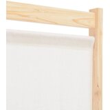 Sobna pregrada sa 6 panela od tkanine 240 x 170 x 4 cm krem | shoptok.hr