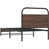  Okvir kreveta bez madraca smeđa boja hrasta 90x190 cm drveni | shoptok.hr