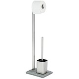 Wenko 20604100 - wc četka granit 23x73,5 cm nerđajući čelik/saten/siva Cene