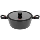 Vitrinor Lonec Chef Eco 24cm / dvojni ročaj / indukcija / jeklo, emajl, prevleka, (5000198653) | Shoptok.si