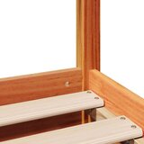 vidaXL Okvir kreveta bez madraca voštano smeđi 140x190 cm od borovine | shoptok.hr