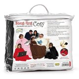 Odeja z rokavi Snug-Rug - črna Slike