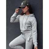 DStreet Bluza damska z kapturem TRENDHOOD jasnoszara Cijene