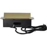 Orno Produžni kabel sa 2 x Schuko utičnice + 2 x USB, ugradbena - OR-AE-13126(GS)/G | shoptok.hr