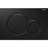 Geberit Sprožilna tipka Sigma 01 (črna, za dvokoličinsko splakovanje) | Shoptok.si