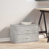 Ormarić s 2 ladice boja hrast 60x31x40 cm konstruirano drvo | shoptok.hr