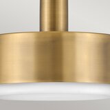  Hinkley HK-CEDRIC-P-M-BR - Luster na šipci CEDRIC 2xE27/60W/230V, prečnik 33 cm, mesing | Eponuda.com