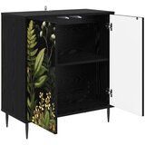  Kreveta RHENEN Crni hrast 69 x 33 x 76 cm Konstruirano drvo | shoptok.hr