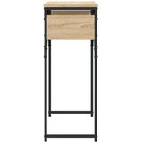  Konzolni stol s policama boja hrasta sonome 75x30x75 cm drveni | Eponuda.ba