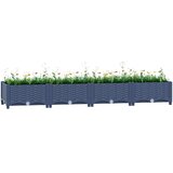 Povišena gredica 160x40x23 cm od polipropilena | shoptok.hr