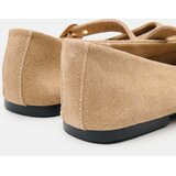 Sinsay Kožne balerinke s podesivim remenčićem | shoptok.hr