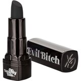 California Exotics Evil Bitch Lipstick Vibrator Black Cene
