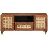 TV ormar s ladicama Smeđa 105 x 33,5 x 46 cm Čvrsto drvo manga | Eponuda.com