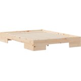  Krevetna konstrukcija Smeđa 135 x 190 cm | shoptok.hr