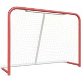 vidaXL Hokejaški gol crveno-bijeli 153 x 60 x 118 cm čelik i poliester | shoptok.hr