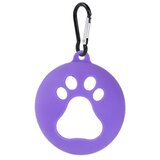 INF Silikonski nosilec za teniško žogico z varnim karabinom Purple, (5000322394) | Shoptok.si
