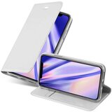Cadorabo Ohišje, združljivo z Apple iPhone XS MAX v klasično srebrno - Zaščitni ovitek z magnetnim zapiranjem, stoječo funkcijo in režo za kartice, (20563632) Cene