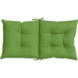  Jastuci za stolice 4 kom prošarano zelena 100x50x7 cm tkanina | shoptok.hr